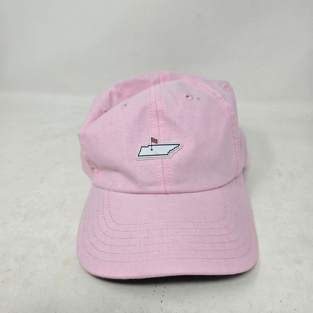American Needle Tennessee Golf State Map Pink Baseball Dad Hat Adjustable Strap